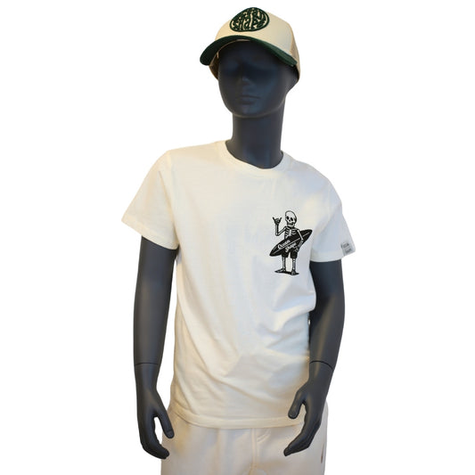 T-shirt Kids "Mini Skull" - Off white