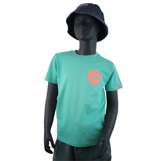 T-shirt Kids "Bubble" - Pool Blue