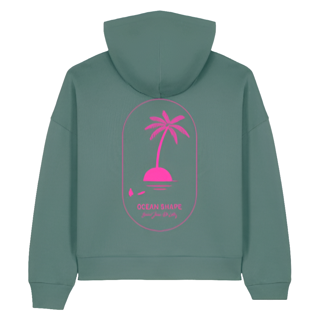 Sweat "Palmito" Green bay à capuche (STJL)