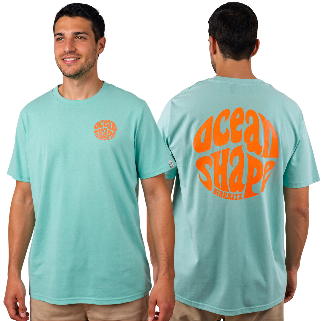 T-shirt unisexe "Bubble" - Pool Blue