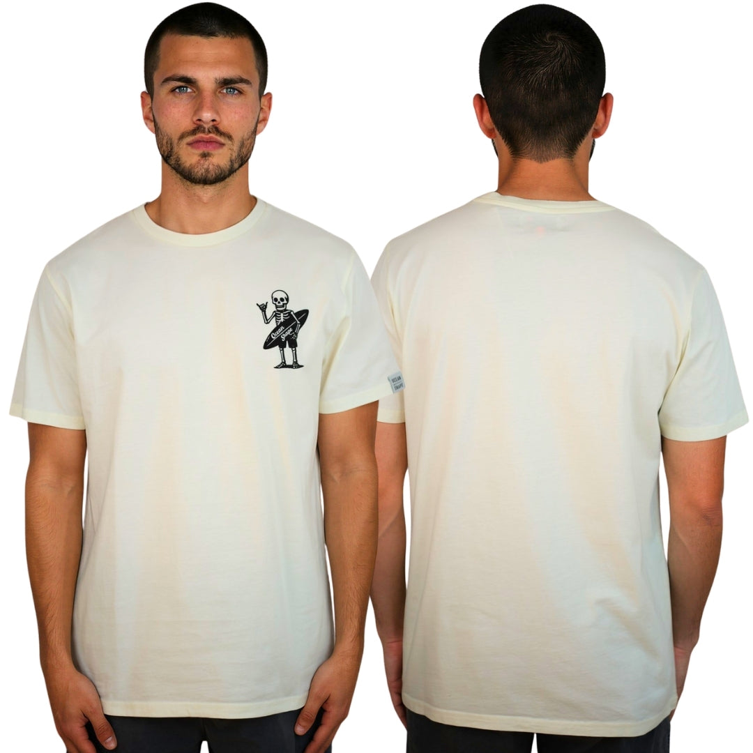 T-shirt unisexe "Mini Skull" - Off white
