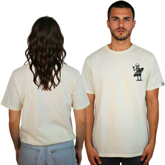 T-shirt unisexe "Mini Skull" - Off white