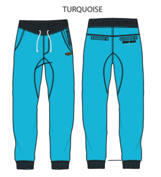 Pantalon de détente Turquoise
