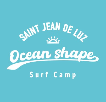 Sweat "Surf Camp" Turquoise à capuche (Arcachon)