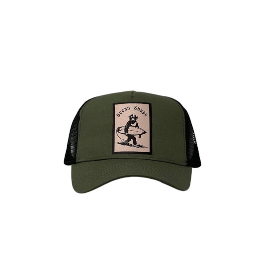 Casquette KIDS "Trucker" Khaki - Monkey Rose