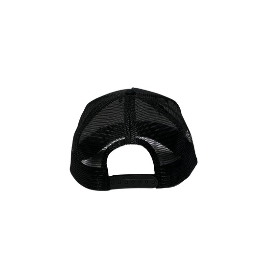 Casquette KIDS "Trucker" Noir - Bubble Rose Fluo