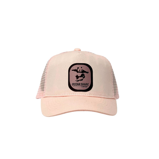 Casquette KIDS "Trucker" Rose - Panda Rose