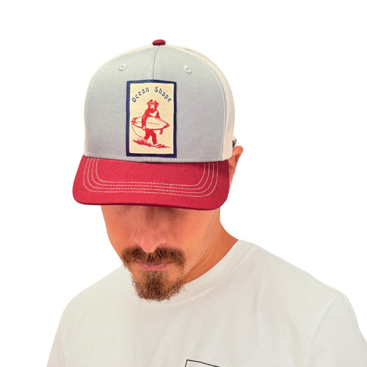 Casquette "Trucker" Gris - Monkey Bleu