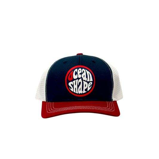 Casquette "Trucker" Bleu/Blanc - Bubble Bleu
