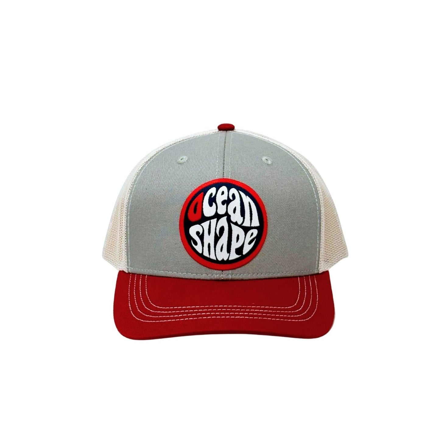 Casquette "Trucker" Gris - Bubble Bleu