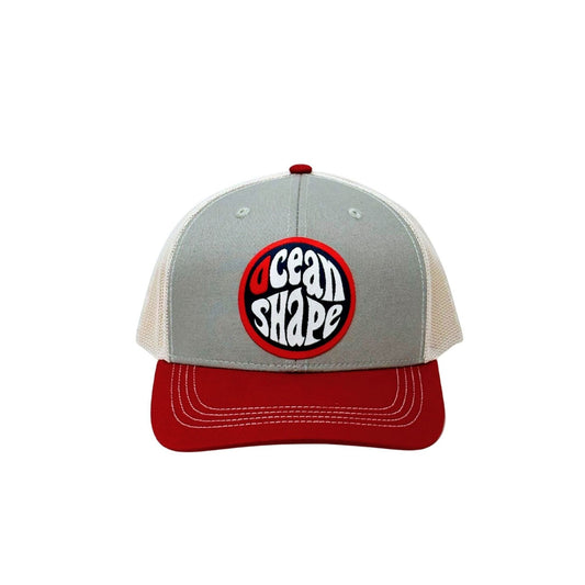 Casquette "Trucker" Gris - Bubble Bleu
