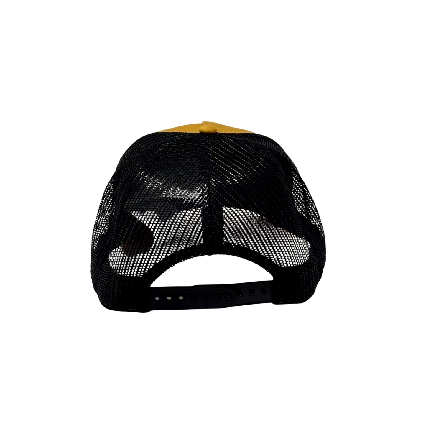 Casquette "Trucker" Moutarde - Bubble Noir
