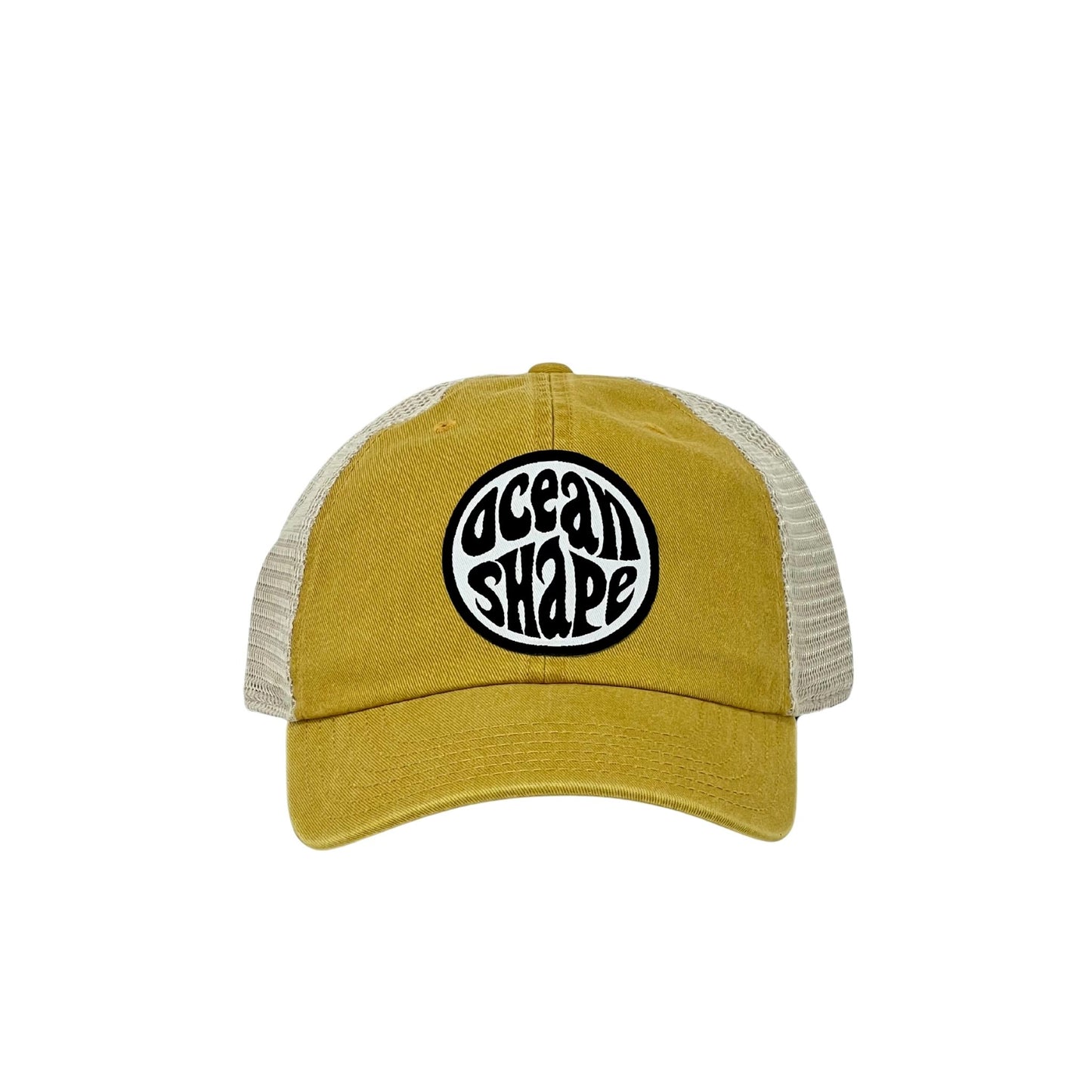 Casquette "Vintage" Jaune - Bubble Noir