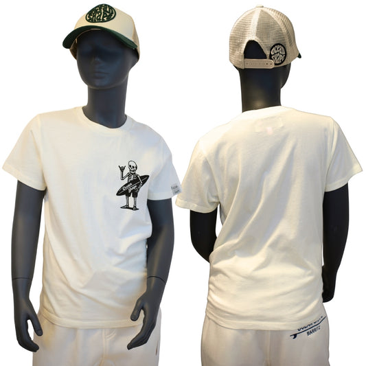 T-shirt Kids "Mini Skull" - Off white
