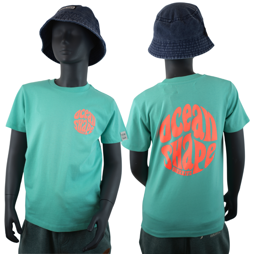 T-shirt Kids "Bubble" - Pool Blue