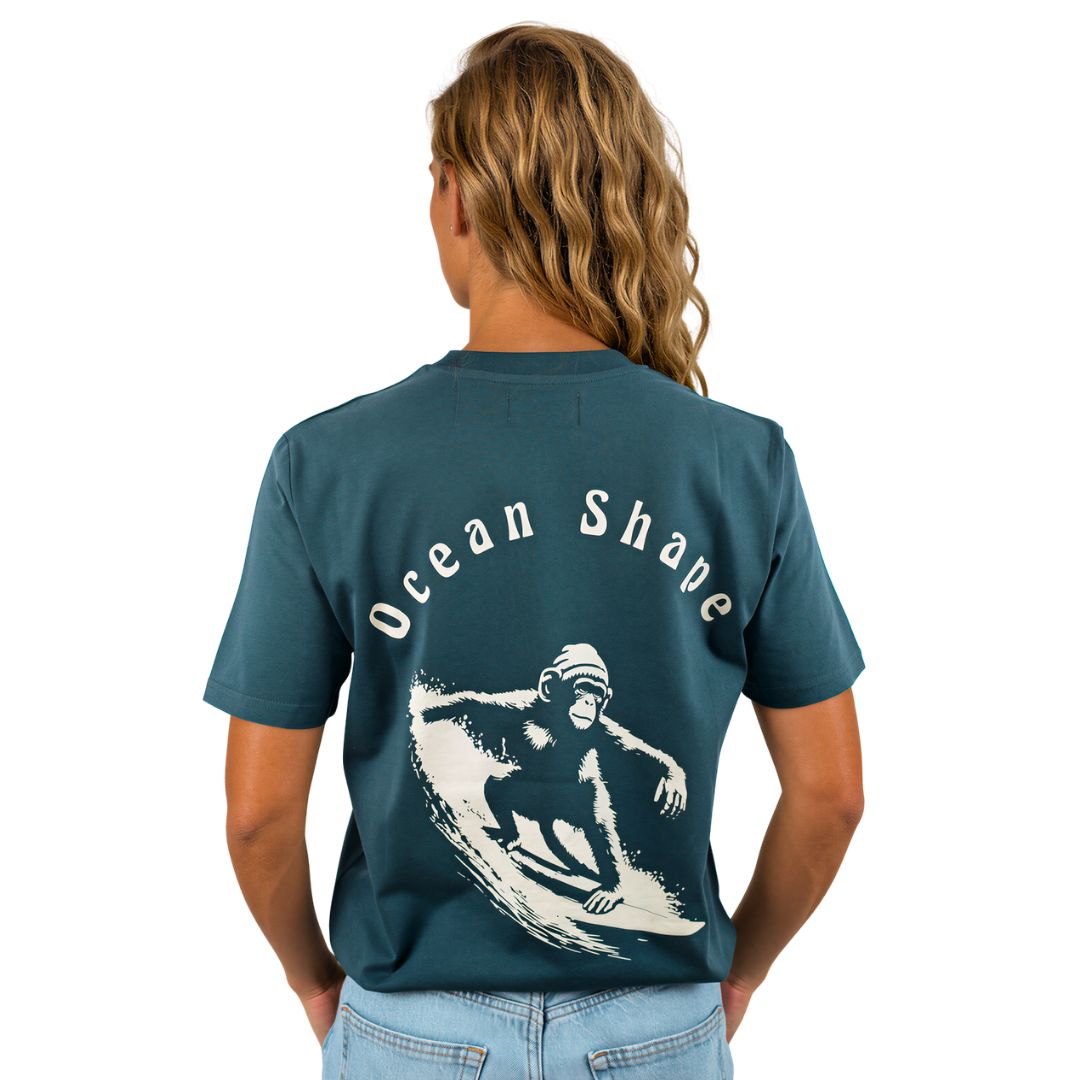 T-shirt unisexe "Monkey Wave" - Stargazer