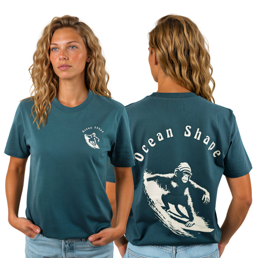 T-shirt unisexe "Monkey Wave" - Stargazer