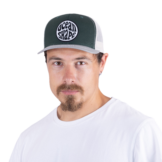 Casquette "Bubble" vert, gris,beige