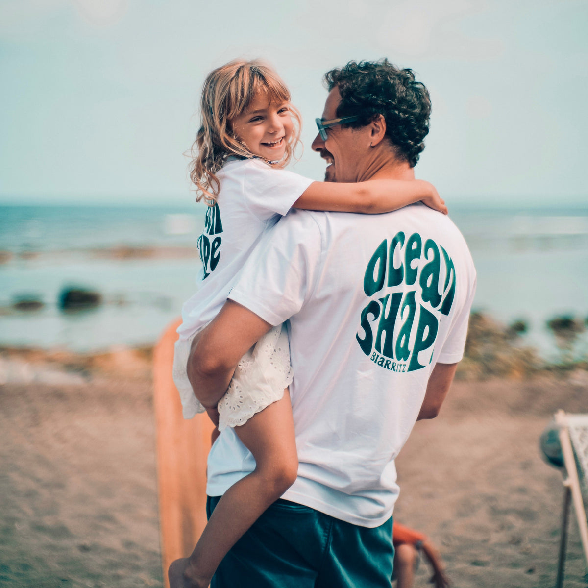 T-shirt unisexe "Bubble" - Blanc & Vert