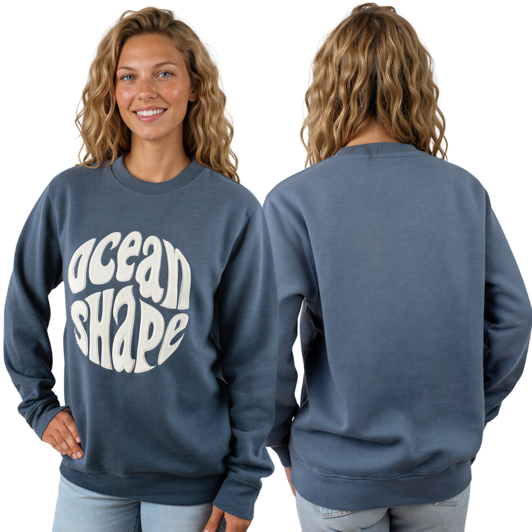 Sweat col rond unisexe "Bouclette" – Ocean