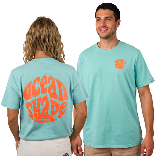 T-shirt unisexe "Bubble" - Pool Blue