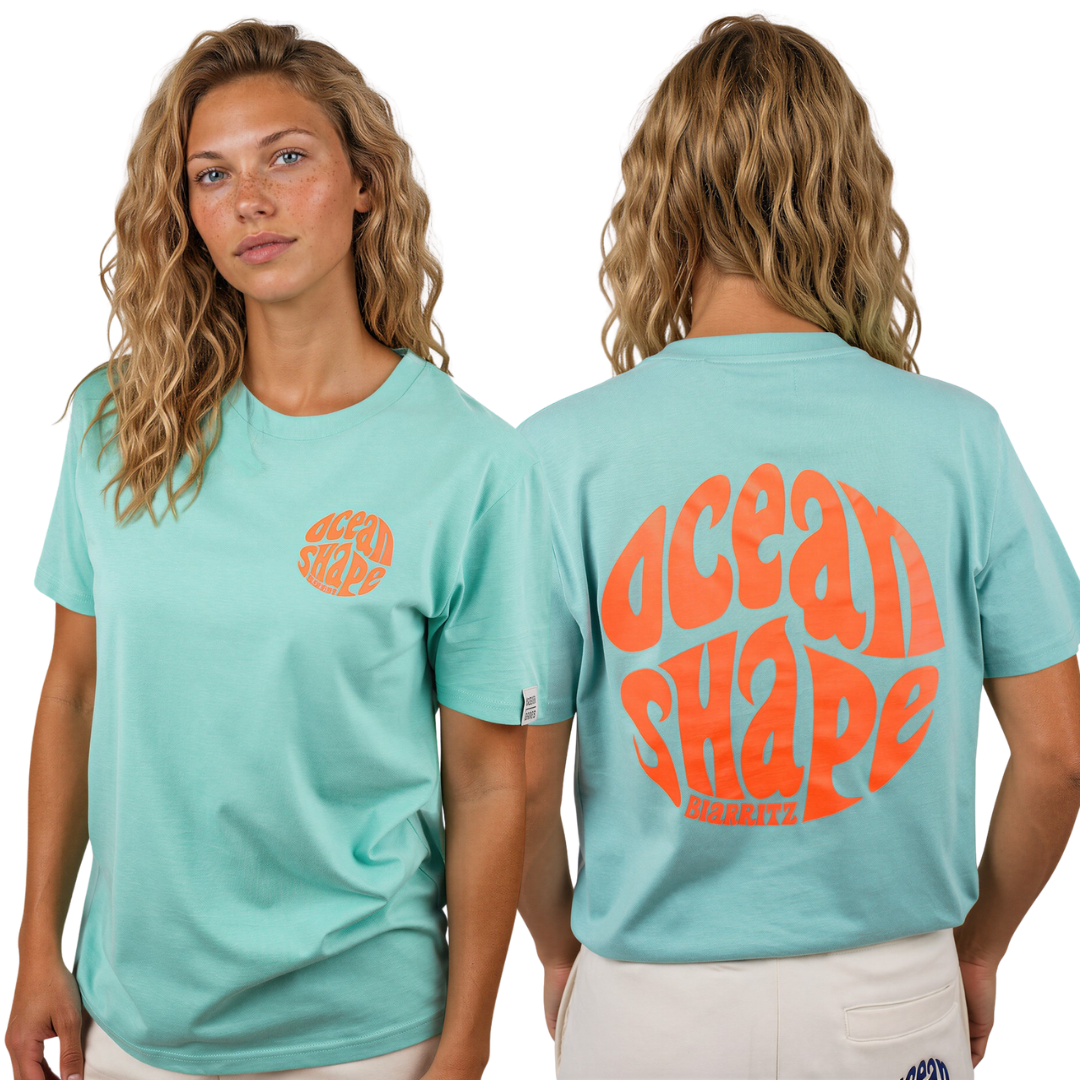 T-shirt unisexe "Bubble" - Pool Blue