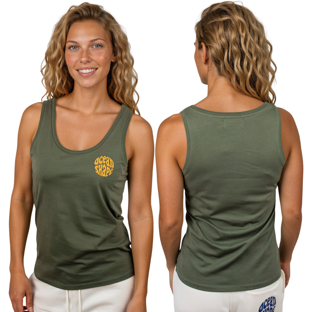 Top femme "Bubble Gabe" - Kaki