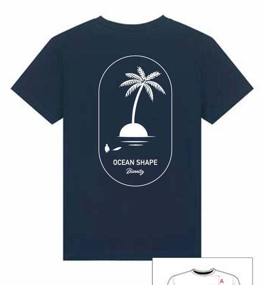 Tee-Shirt Kids "Palmier" French Navy