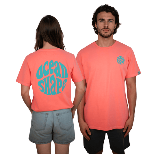 T-shirt unisexe "Bubble Gabe" - Rose Fluo