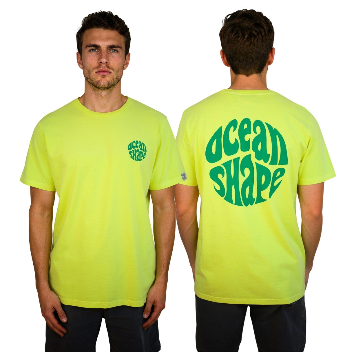 T-shirt unisexe "Bubble Gabe " - Jaune Fluo