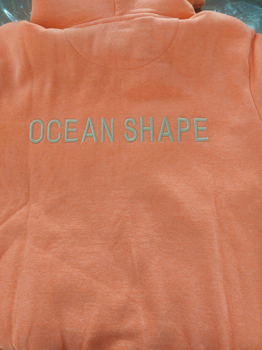 Sweat "Broderie" Corail à capuche (STJL)
