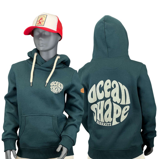 Sweat à capuche Kids "Bubble" - Amazon Green