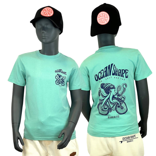 T-shirt Kids "Chipiron" - Pool Blue