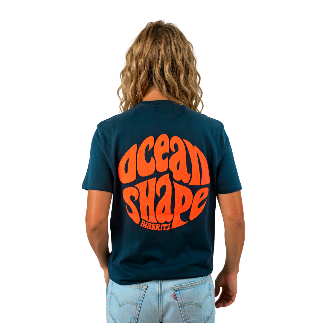 T-shirt unisexe "Bubble" - Peacock Blue