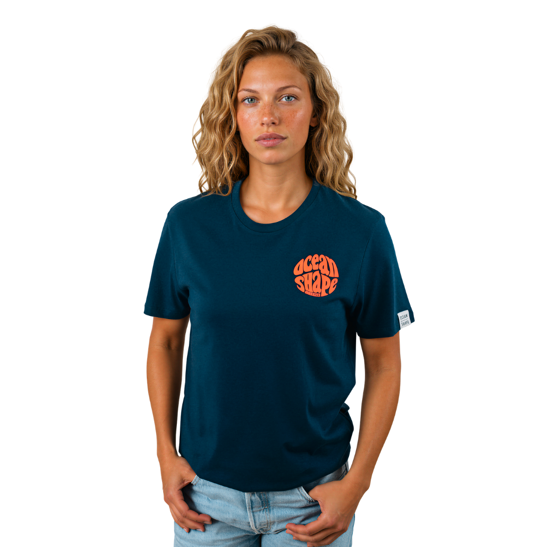 T-shirt unisexe "Bubble" - Peacock Blue