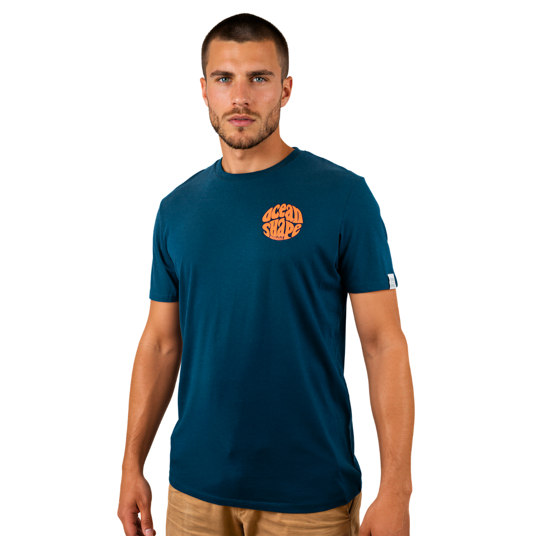 T-shirt unisexe "Bubble" - Peacock Blue