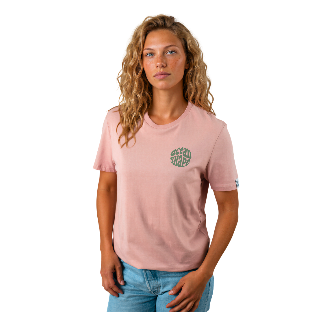 T-shirt unisexe "Bubble Gabe" - Petal Rose