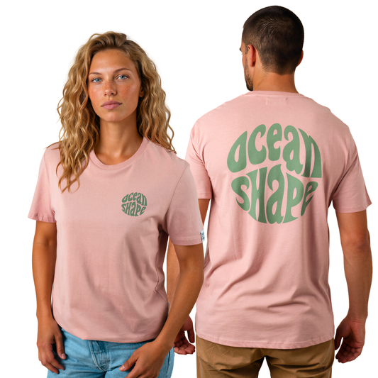 T-shirt unisexe "Bubble Gabe" - Petal Rose
