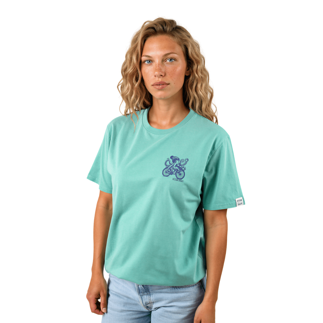 T-shirt unisexe "Chipiron" - Teal Monstera