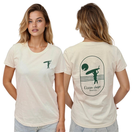 T-shirt femme "Marcheuse" - Off White